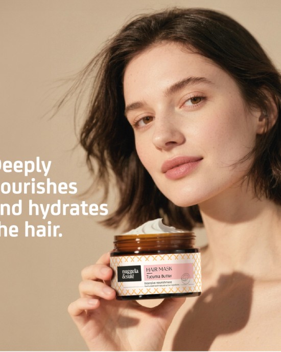 Натурална възстановяваща маска за изтощена и увредена коса NuggelaSule South Beach Hair Mask 250ml