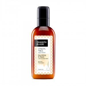 Подхранващо мляко без отмиване за мекота, блясък и контрол на фриза NuggelaSule Onion Hair Milk 100ml