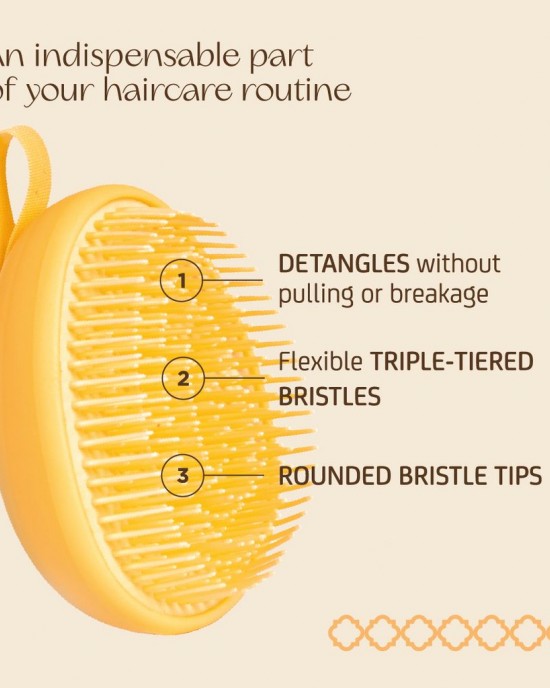 Четка за лесно разресване на косата NuggelaSule Tangle Tamer Brush