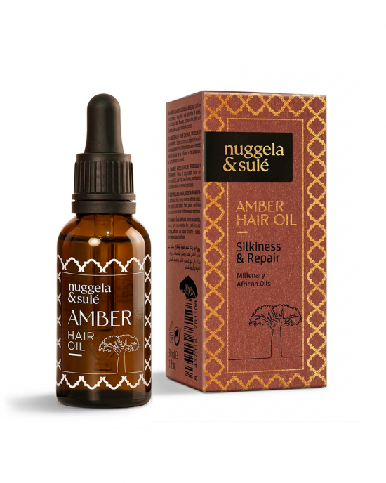 Мултифункционално олио за копринена коса Nuggela & Sule Amber Hair Oil 30ml