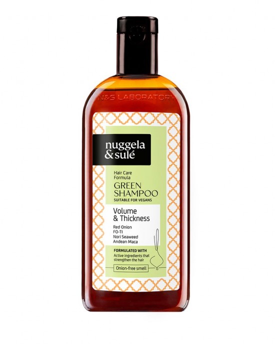 Натурален веган шампоан за обем NuggelaSule 100% Green Shampoo 250ml